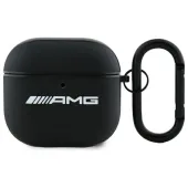 amg ama4slwk airpods 4 cover             czarny/black leather white logo