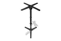 NOGA STOŁU N09 - WYSOKA Z KRZYŻAKIEM TRZY ŁAPKI GŁADKIE PODSTAWA STÓŁ ŻELIWNA