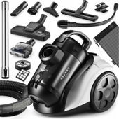 ODKURZACZ cyklonowy 4000W BEZWORKOWY TURBOSZCZOTKA FILTR HEPA 15w1 MOZ