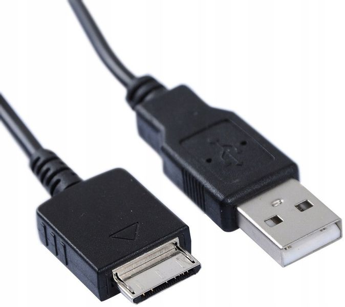 KABEL ŁADOWARKA ŁADUJĄCY DO ODTWARZACZA USB SONY WALKMAN MP3 MP4 WM-PORT zdjęcie 1