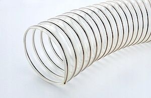 Wąż spiro do trocin PUR FLEX fi 100 antystatyczny na Arena.pl