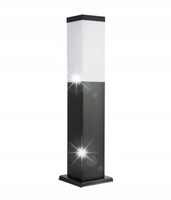 LAMPA OGRODOWA STOJĄCA SU-MA INOX SS802-450 BL 1xE27 PROSTOKĄTNA CZARNA