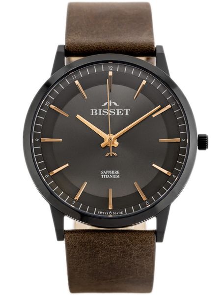 ZEGAREK MĘSKI BISSET BSCF25 - TYTANOWY zdjęcie 4