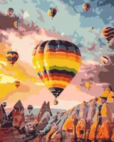 Malowanie po numerach 40x50cm Kapadocja