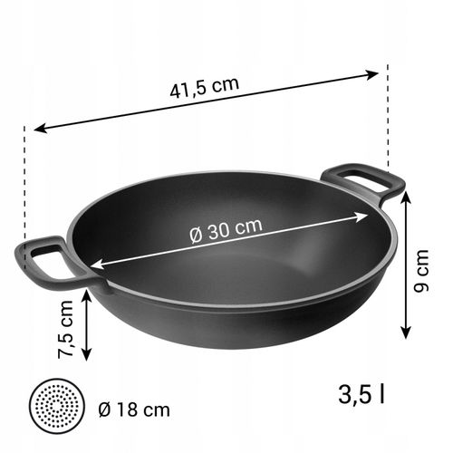 Wok MASSIVE ø 30 cm na Arena.pl