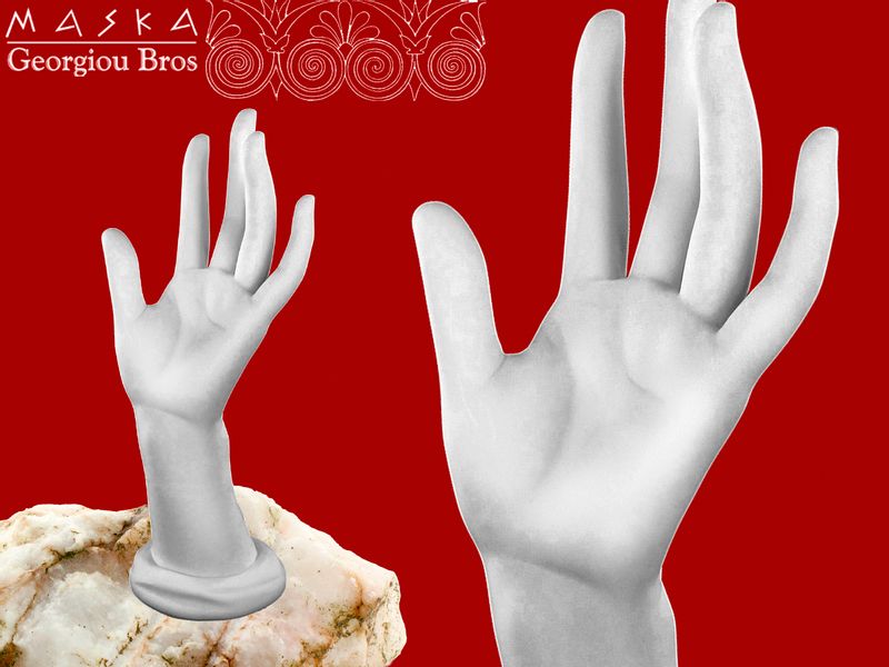 Dłoń - alabaster grecki zdjęcie 1