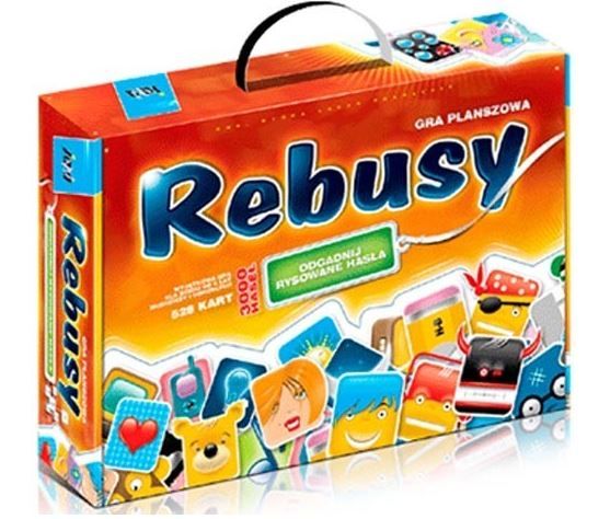 JW GRA-38 GRA PLANSZOWA REBUSY NEW zdjęcie 2