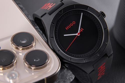 zegarek męski hugo lit for him black 1530343 + box na Arena.pl