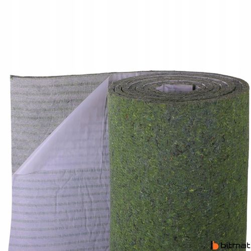 Filc samoprzylepny akustyczny na metry zielony gruby 20mm Poroso na Arena.pl