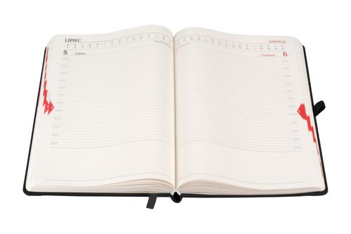 KALENDARZ 2026 MEMOFIX B6 DNS GRANATOWY ANTRA na Arena.pl