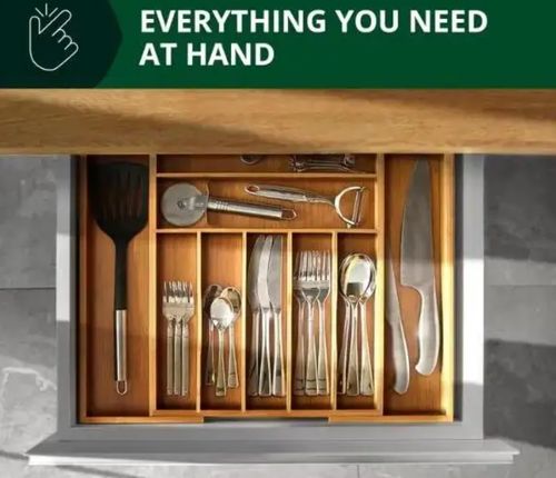 Wkład do szuflady bambusowy XXL na Arena.pl