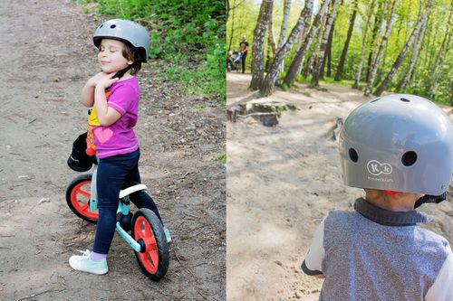 Kinderkraft Kask rowerowy SAFETY GREY na Arena.pl