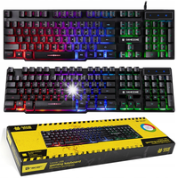 Klawiatura membramowa TRACER GAMEZONE LoCCar RGB