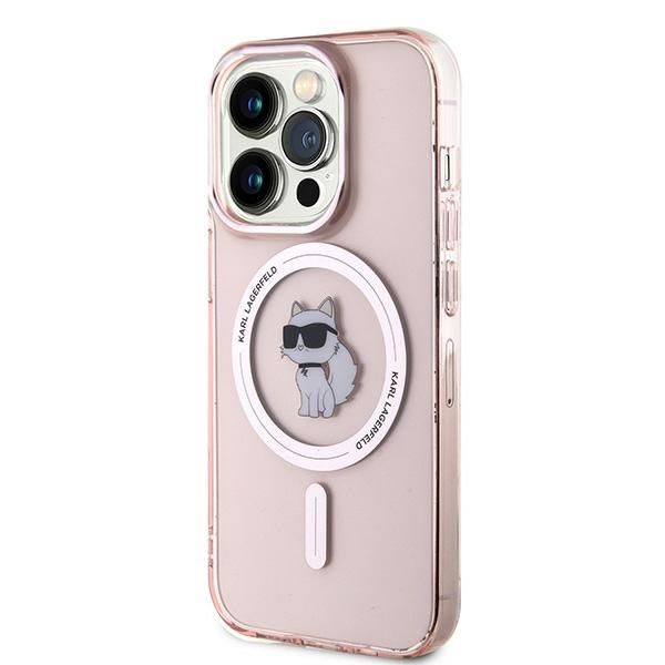 Etui Karl Lagerfeld do iPhone 14 Pro Max, Różowy, MagSafe zdjęcie 2