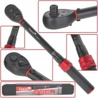 TVARDY KLUCZ DYNAMOMETRYCZNY 3/8" 10-60MM PRAWY/LEWY GWINT ŚRUBY T00251
