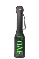 love paddle   glow in the dark   black/neon green