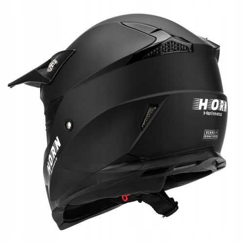 JUNIOR KASK MOTOCYKLOWY CROSS HORN QUAD + GOGLE XS (YS 48-49CM) na Arena.pl