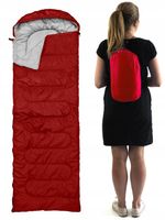 ŚPIWÓR MUMIA TURYSTYCZNY LEKKI CIEPŁY KOŁDRA POKROWIEC 210x75 CM 5 KOLORÓW