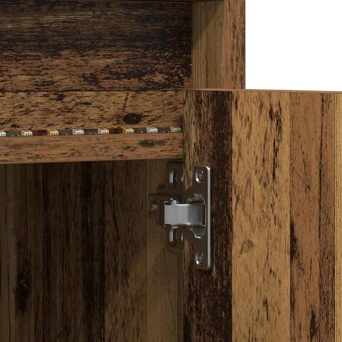 Szafka pod telewizor Ze LED Lights Brązowy 100 x 34 x 50 cm na Arena.pl