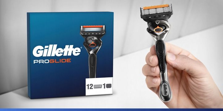 Gillette ProGlide Wkłady wymienne do maszynki 12 sztuk zdjęcie 10