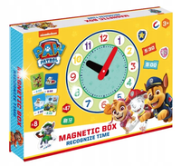 TABLICA MAGNETYCZNA UKŁADANKA PUZZLE CZAS ZEGAR