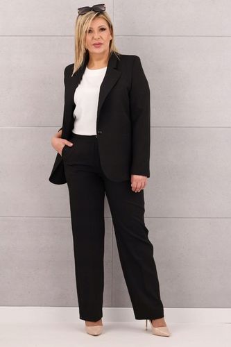 ELEGANCKI KOMPLET GARNITUR MARYNARKA I SPODNIE W KANT POLSKI PRODUCENT na Arena.pl