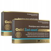 OLIMP GOLD ŻEŃ-SZEŃ EKSTRAKT 2x 30tab STRES PAMIĘĆ