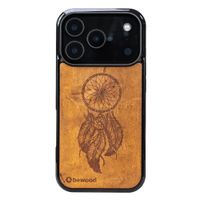 drewniane etui bewood do iphone 17 pro łapacz snów imbuia