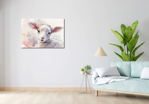 Obraz 90x60cm Mała Owieczka na Arena.pl