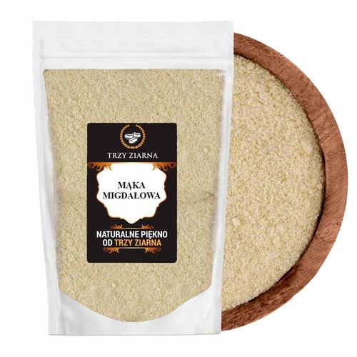 MĄKA MIGDAŁOWA 1kg naturalne migdały mielone migdał mączka wysoka jakość na Arena.pl