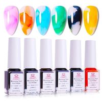 makartt marmurowy lakier do paznokci żelowy 6 kolo