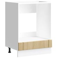 Szafka piekarnikowa „Lucca” Dąb Sonoma Drewno klejone