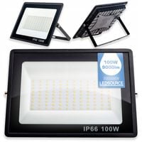 Halogen Reflektor LAMPA robocza NAŚWIETLACZ WODOODPORNY LED 100W