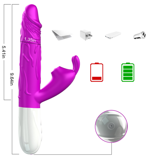 "Podgrzewany masażer królik z funkcją ssania – relaks i przyjemność" na Arena.pl