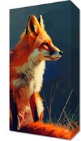 Obraz 20x40cm Spojrzenie Lisicy