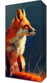 Obraz 20x40cm Spojrzenie Lisicy
