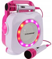 Zestaw do Karaoke DYNASONIC DK-201 + 2x Mikrofon