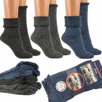 3x SKARPETY męskie MEDYCZNE BEZUCISKOWE TERMICZNE