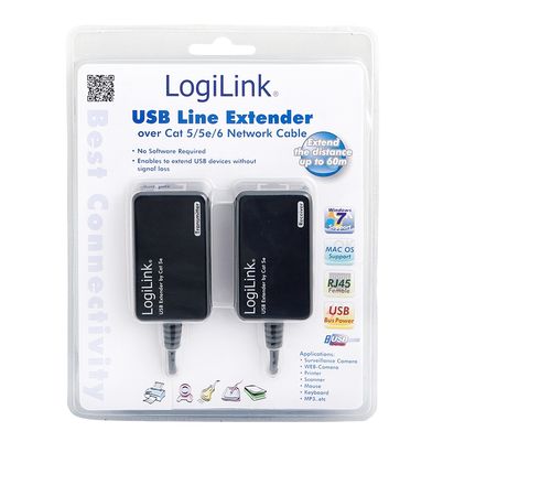 Extender LogiLink UA0021D USB przez RJ45 do 60m na Arena.pl