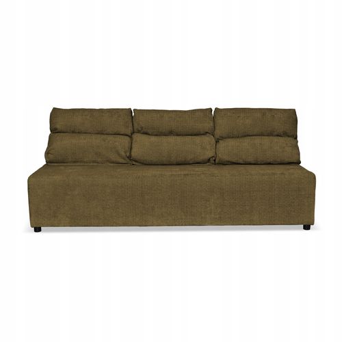 Kanapa sofa KIMO funkcja spania pojemnik Ramona brązowy welur na Arena.pl