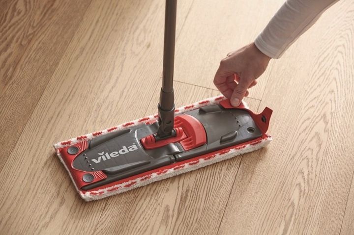 MOP PŁASKI ULTRAMAX VILEDA Z DRĄŻKIEM TELESKOPOWYM zdjęcie 2