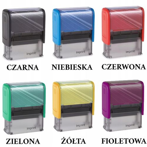 PIECZĄTKA FIRMOWA do 6 linii - IMPRINT 12 - TRODAT 8912 - LEKARSKA BIUROWA na Arena.pl