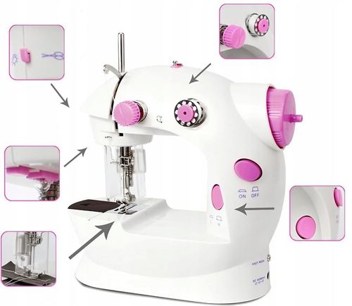 PRAWDZIWA MASZYNA DO SZYCIA DLA DZIECI + IGŁA NICI OSŁONA NA DZIEŃ DZIECKA na Arena.pl