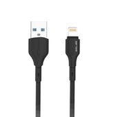 beline kabel 25w usb-a/lightning 1m      czarny/black blncbl01