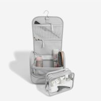 Kosmetyczka podróżna do zawieszenia Stackers kamienna szarość