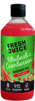 FRESH JUICE Żel pod prysznic Rabarbar i Żurawina 473 ml