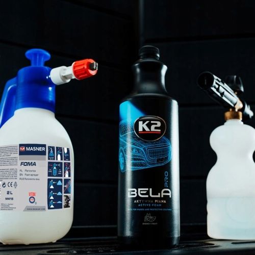 K2 BELLA PRO AKTYWNA PIANA 1L +PIANOWNICA RĘCZNA 2L DO MYCIA SAMOCHODU AUTA na Arena.pl