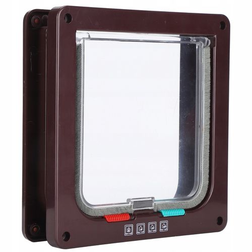 DRZWICZKI TUNEL Z KLAPĄ DLA KOTA/PSA BRĄZOWY M brąz na Arena.pl