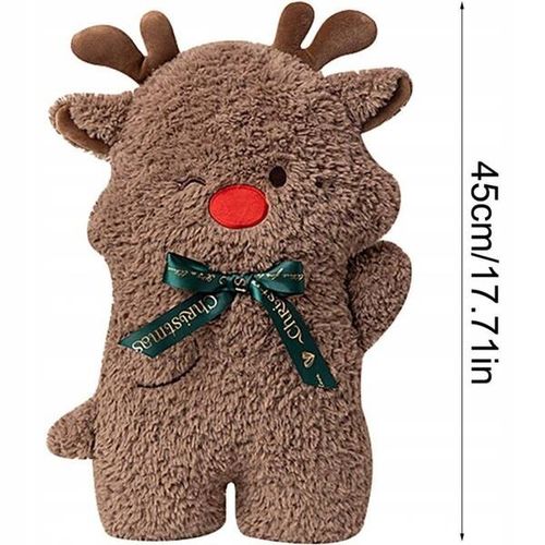 ECARLA poduszka welurowa Brązowa Renifer 40cm PDS16 na Arena.pl