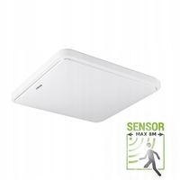 PLAFON LAMPA SOLA LED 20W IP44 1360lm 4000k CZUJNIK RUCHU IDEUS